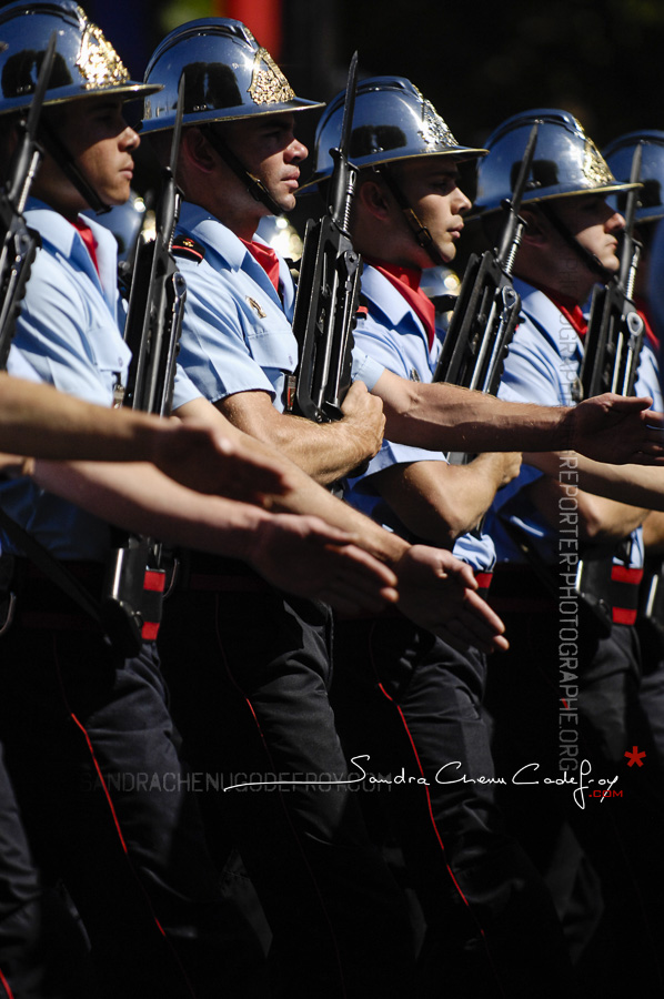 Défilé de la BSPP au 14 juillet [Ref:1508-20-0233]