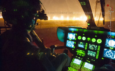 Vol de nuit d’un EC-145 par les Formations Aériennes de la Gendarmerie