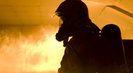 HRZ Instructeur EITR dans les flammes du tunnel du CFETIT (Ref: 2111-01-0238)