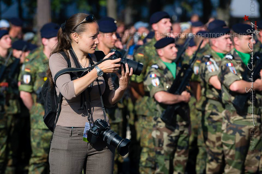 En reportage au 14 juillet