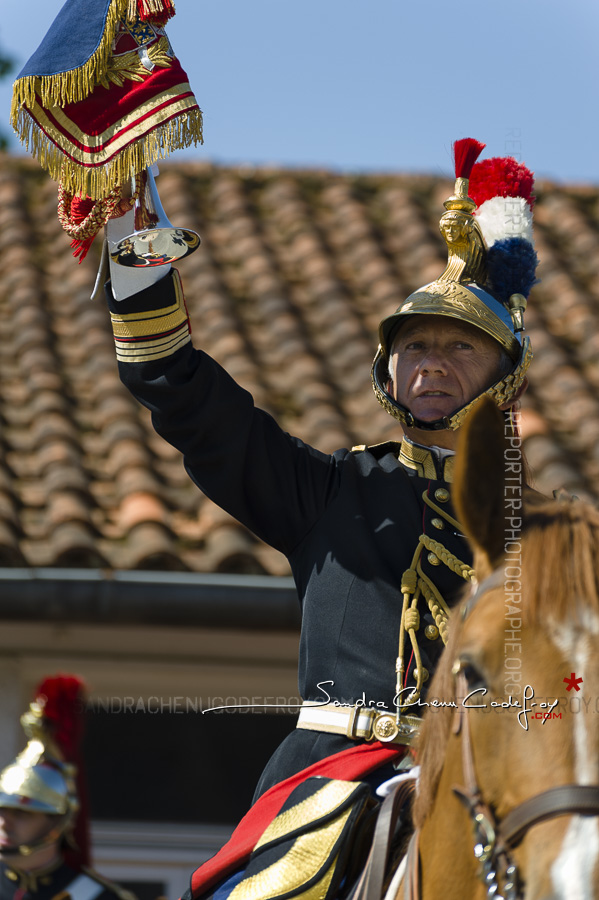 Capitaine commandant la fanfare de cavalerie [Ref:1215-05-0387]