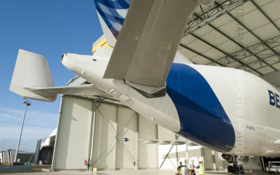 Empennage de queue d’un Airbus Beluga [Ref: 3513-19-0288]