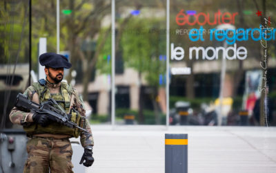 Chasseurs alpins du 13eBCA en patrouille Sentinelle