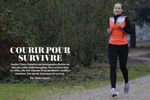 Courir pour survivre une ITW de Sandra Chenu Godefroy dans Runner's World 67