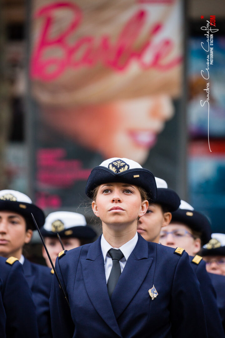 Anne-Gaëlle, élève commissaire des armées [Ref:4516-23-0530]