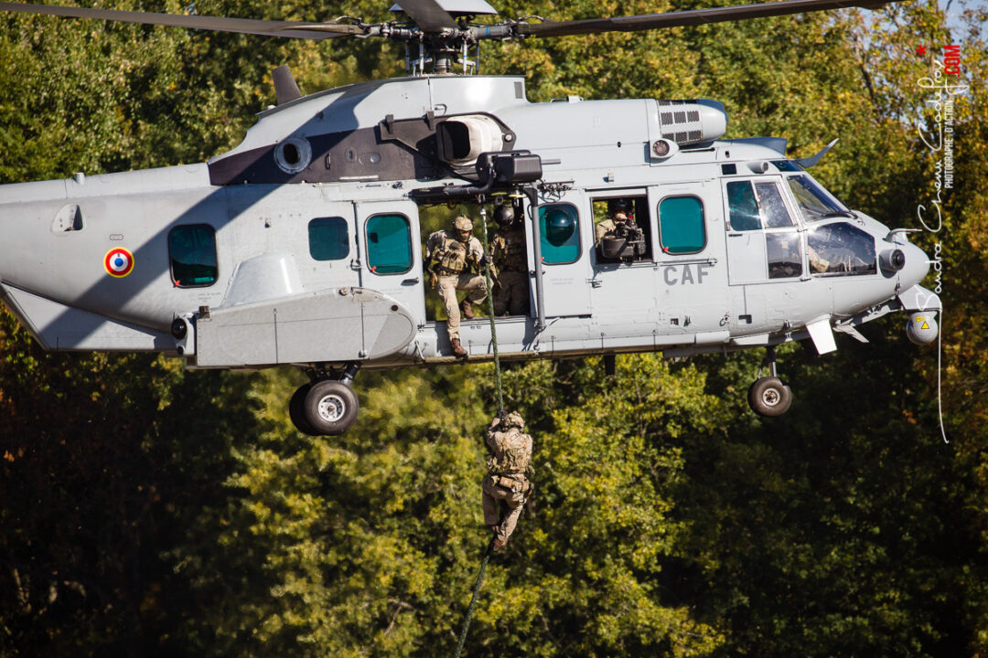 Une démonstration des capacités des forces armées terrestres