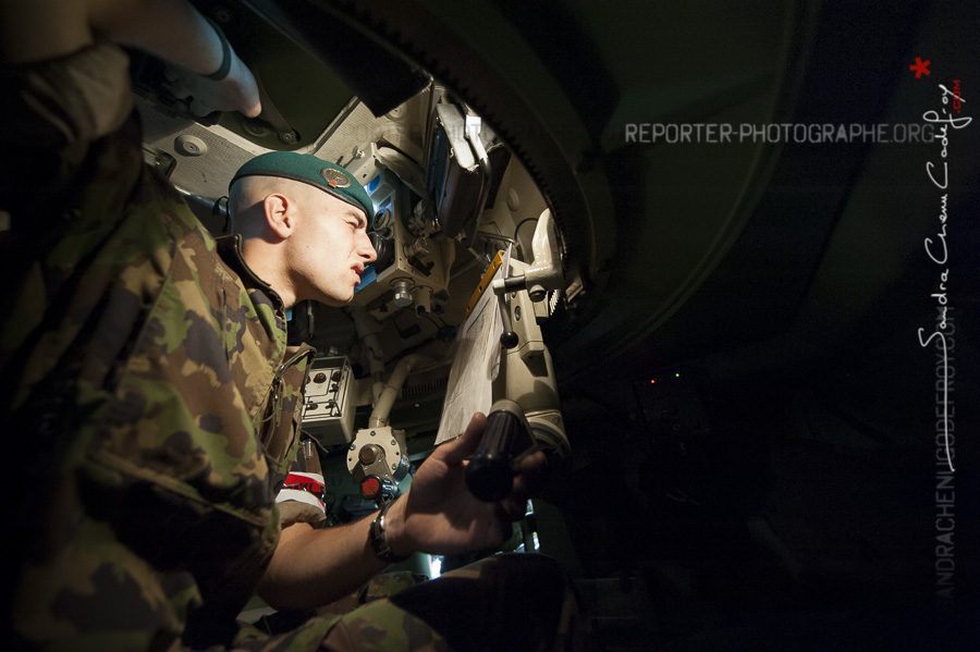 Swiss Raid Commando 2009 – Pilote de blindé Mowag Piranha