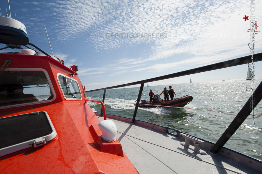 Reportage photo en milieu humide, chez les sauveteurs en mer