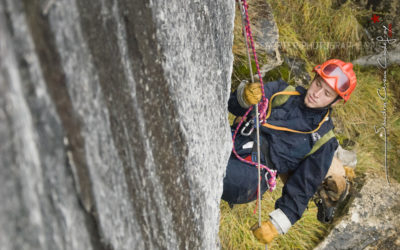 Faire des photos de descente en rappel… en pratique