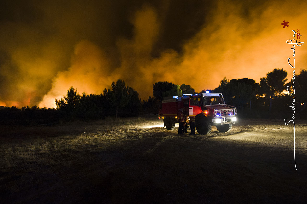 CCF sur le front de flammes de Carry [Ref:2410-13-0347]
