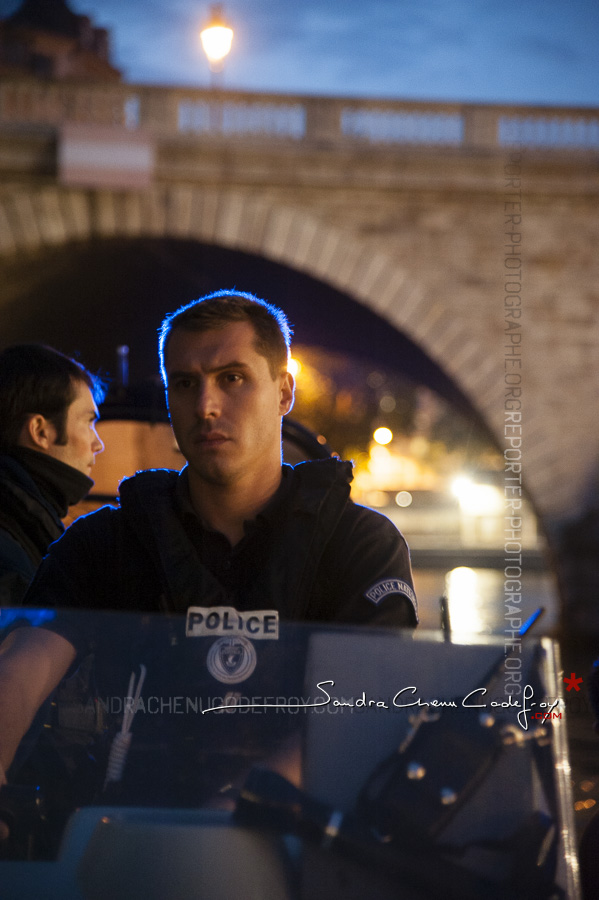 Policier de la Brigade Fluviale de Paris [Ref:1313-10-0485]