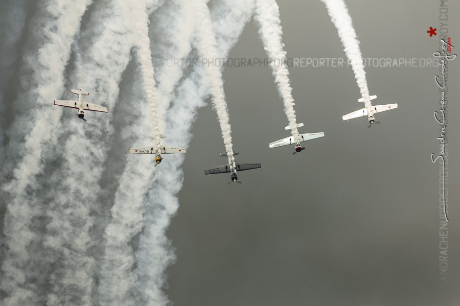 Patrouille des aérostars sur Yak 50 [Ref:3515-04-0029]