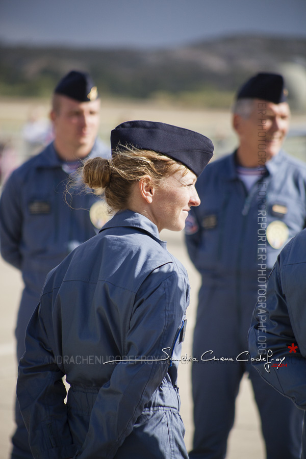 Femme mecano de la Patrouille de France [Ref:3512-15-0452]