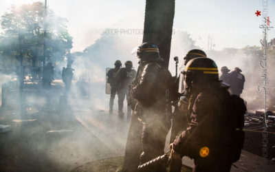 Maintien de l’ordre lors du rassemblement du 1er mai