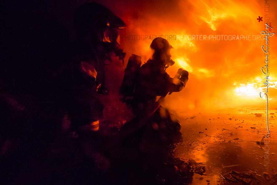 Un stage Feu intense au Fort de Domont