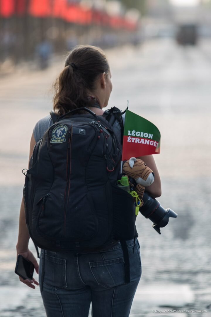 En reportage au 14 juillet 2018